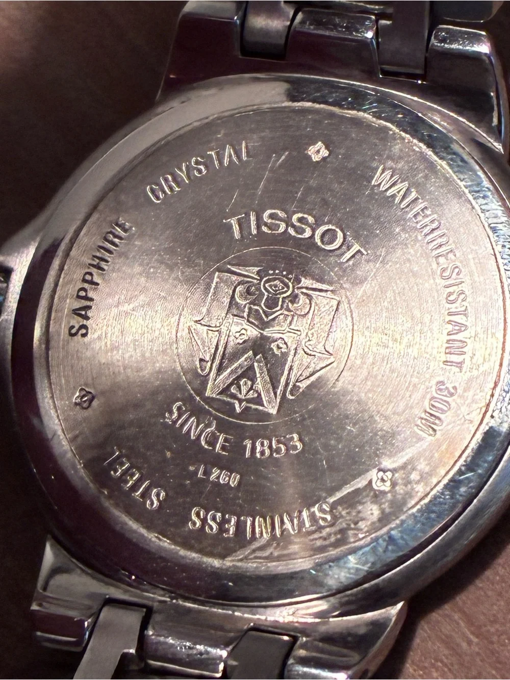 Tissot Marquise L260 Swiss Quartz Watch - Silver Stainless Steel, White Dial